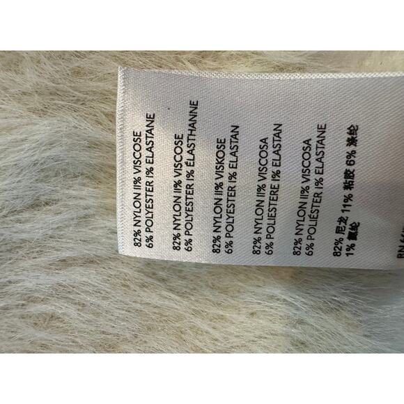 Knit Sweater Cream Anthropologie Pullover Soft Cozy Dolman Sleeve - Picture 9 of 9